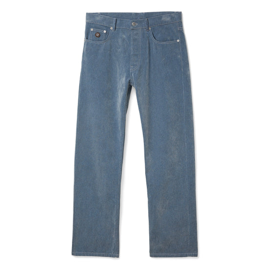 Moschino Flocked Denim Pants (Blue)