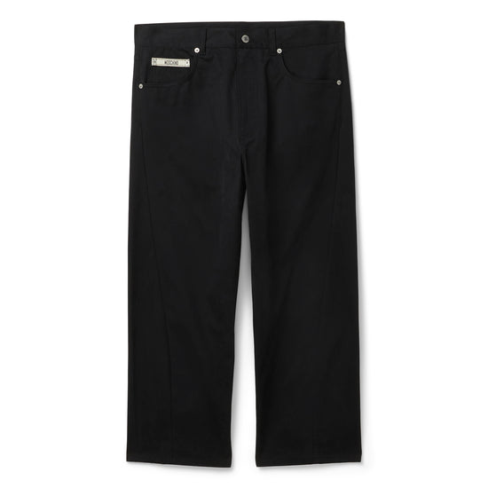 Moschino Logo Plaque Trousers (Black)