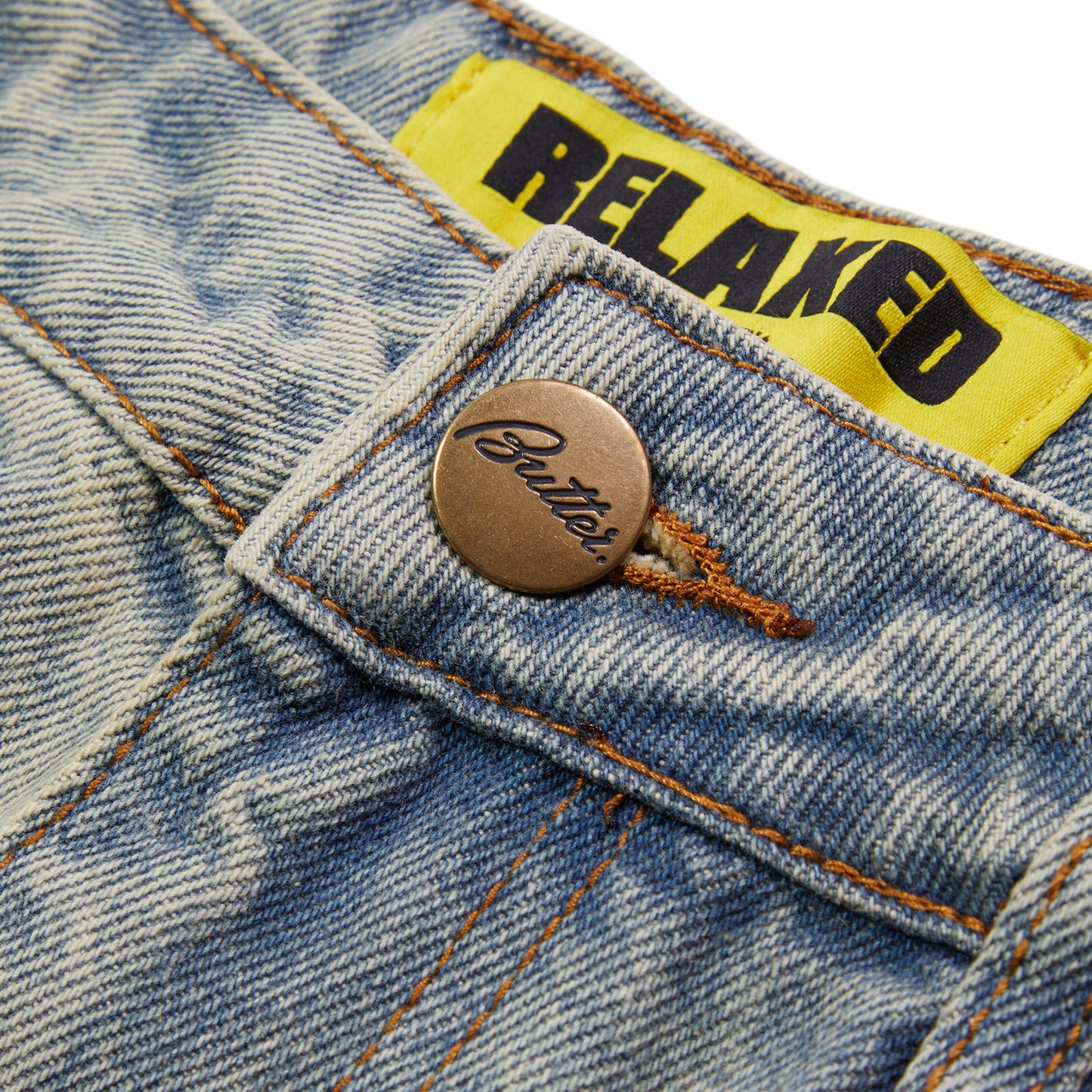 Butter Goods Ace Denim Jeans (Distressed Light Blue)