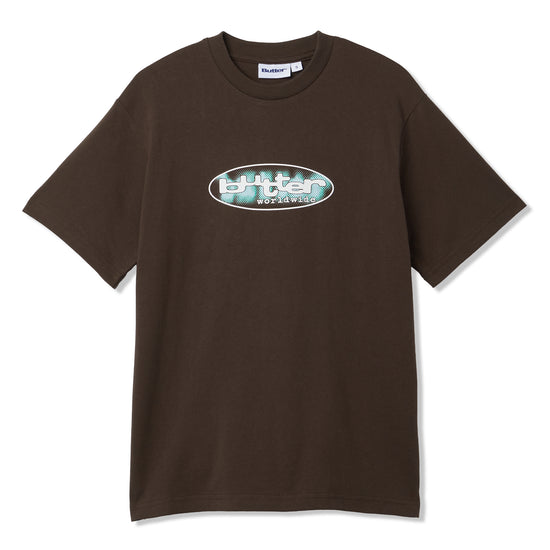 Butter Goods Vortex Tee (Chocolate)