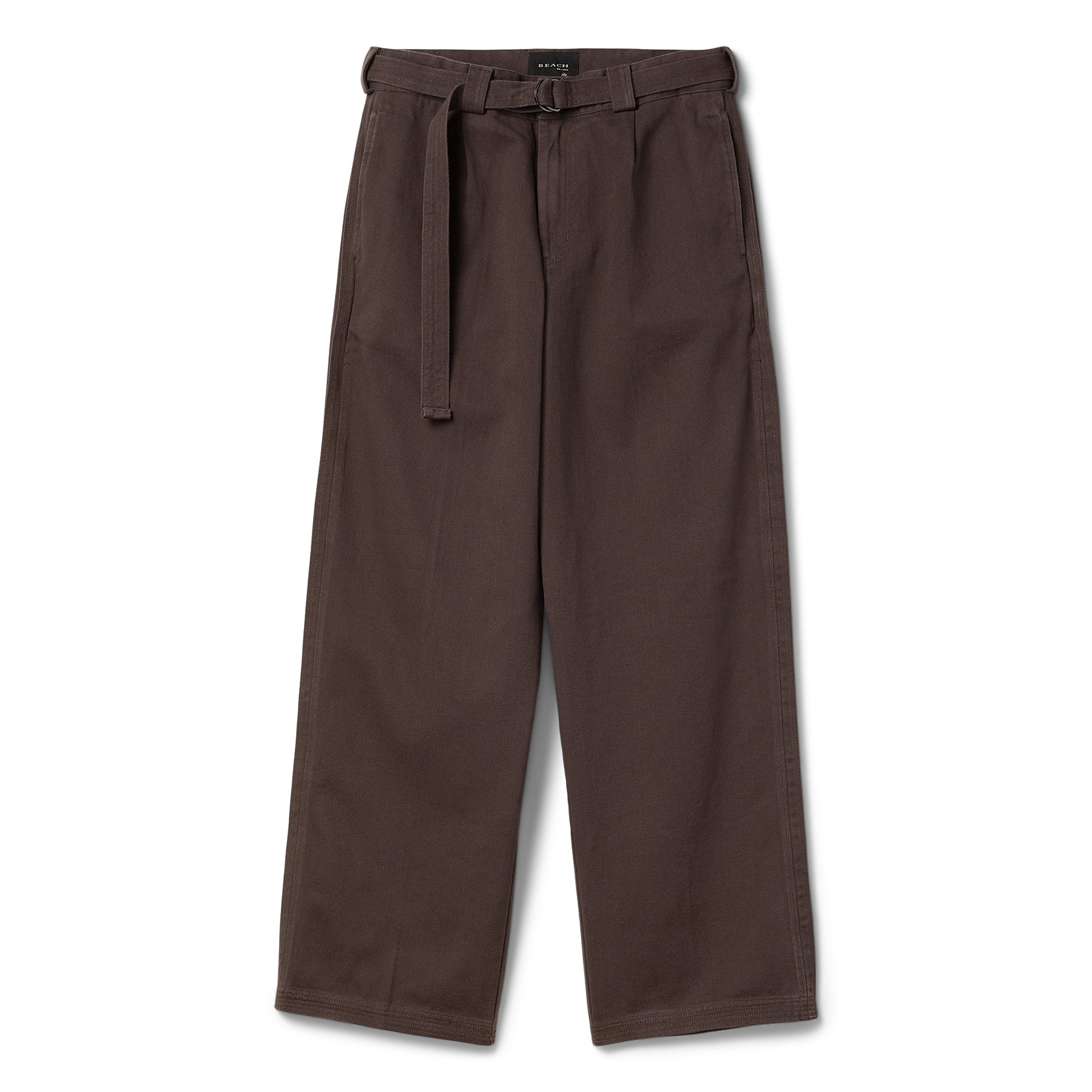 Beach Brains Pleated Work Pant (Dark grey)