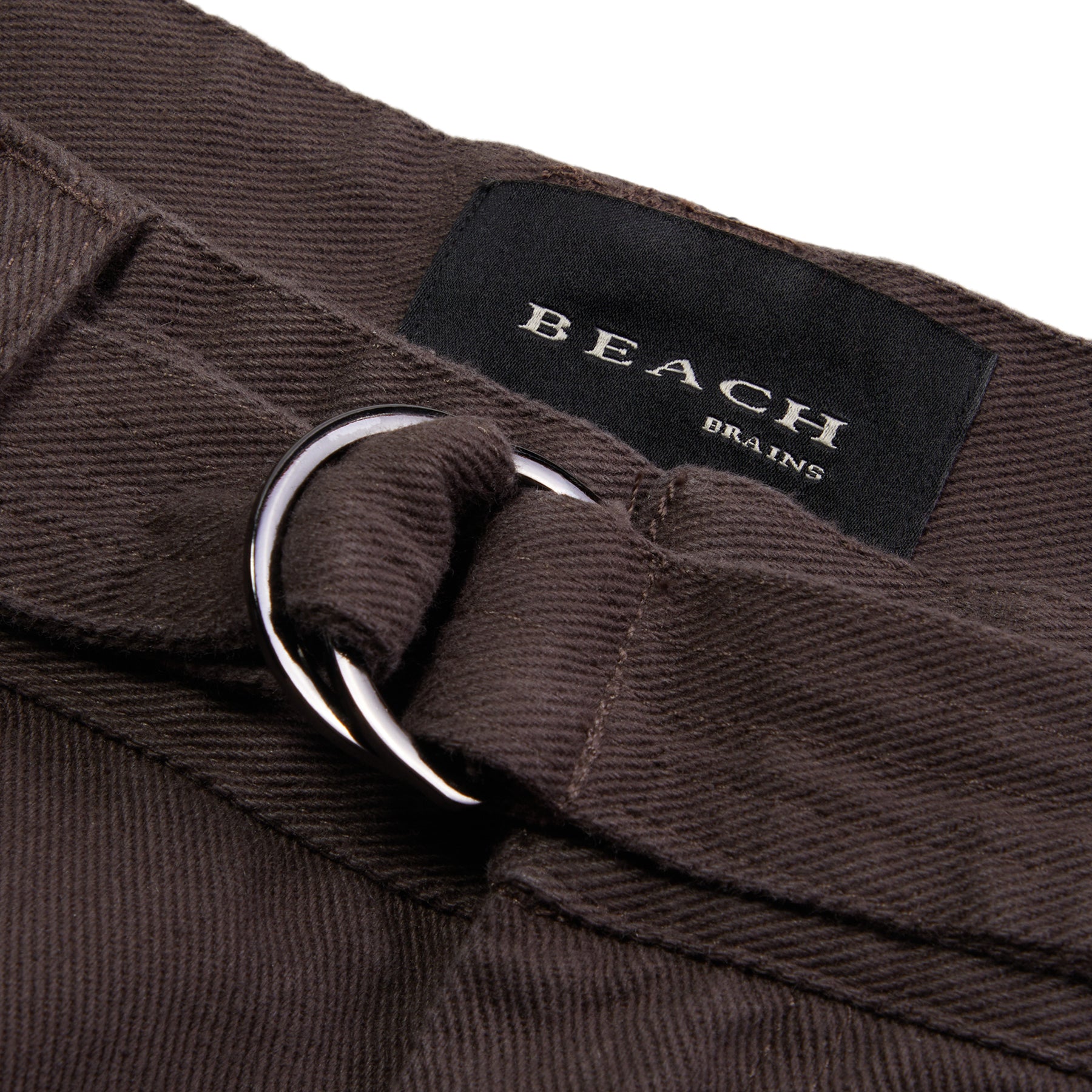 Beach Brains Pleated Work Pant (Dark grey)