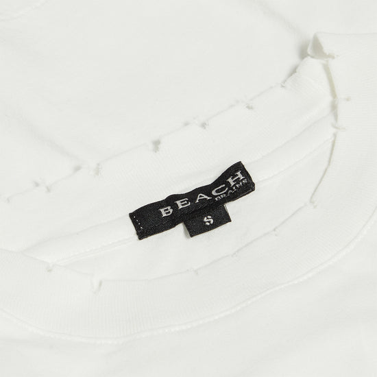 Beach Brains Tide Tee (Crisp White)