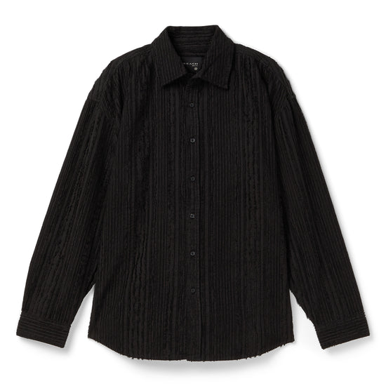 Beach Brains Drop Long Sleeve Shirt (Black Tux)