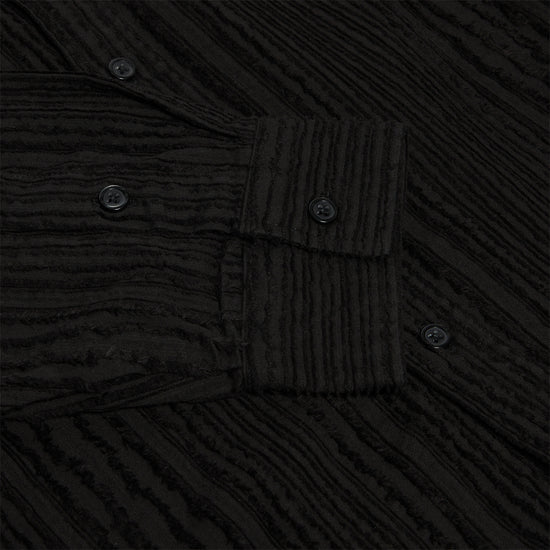 Beach Brains Drop Long Sleeve Shirt (Black Tux)
