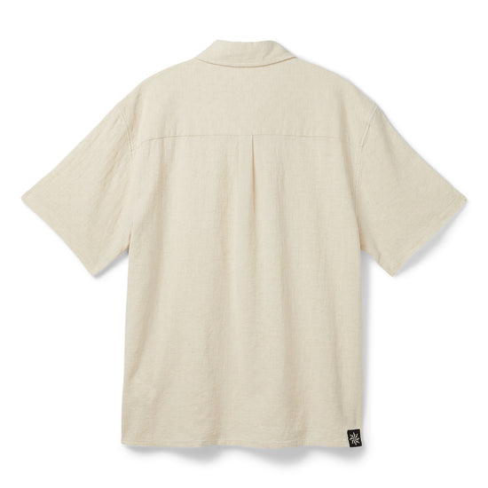 Beach Brains Hold Short Sleeve Shirt (Off White)