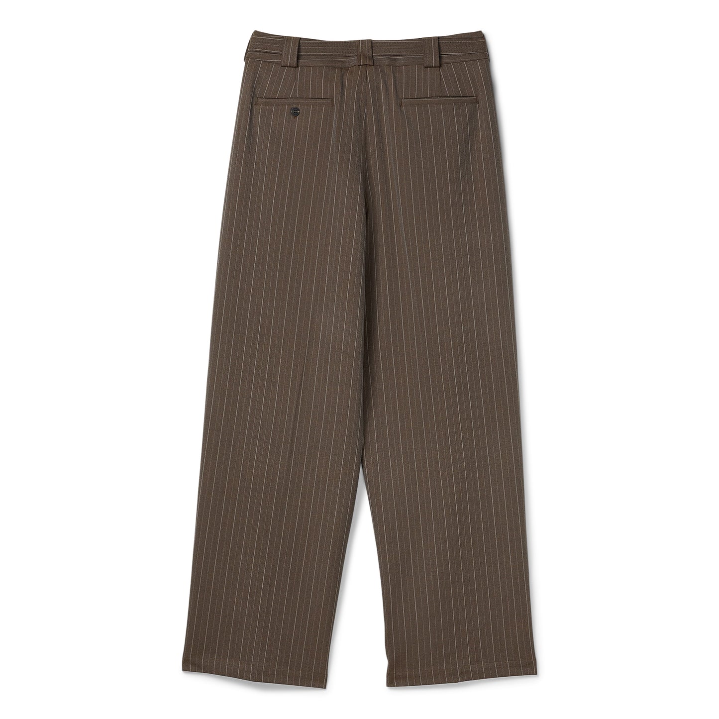 Beach Brains Limit Trouser (Brown pinstripe)