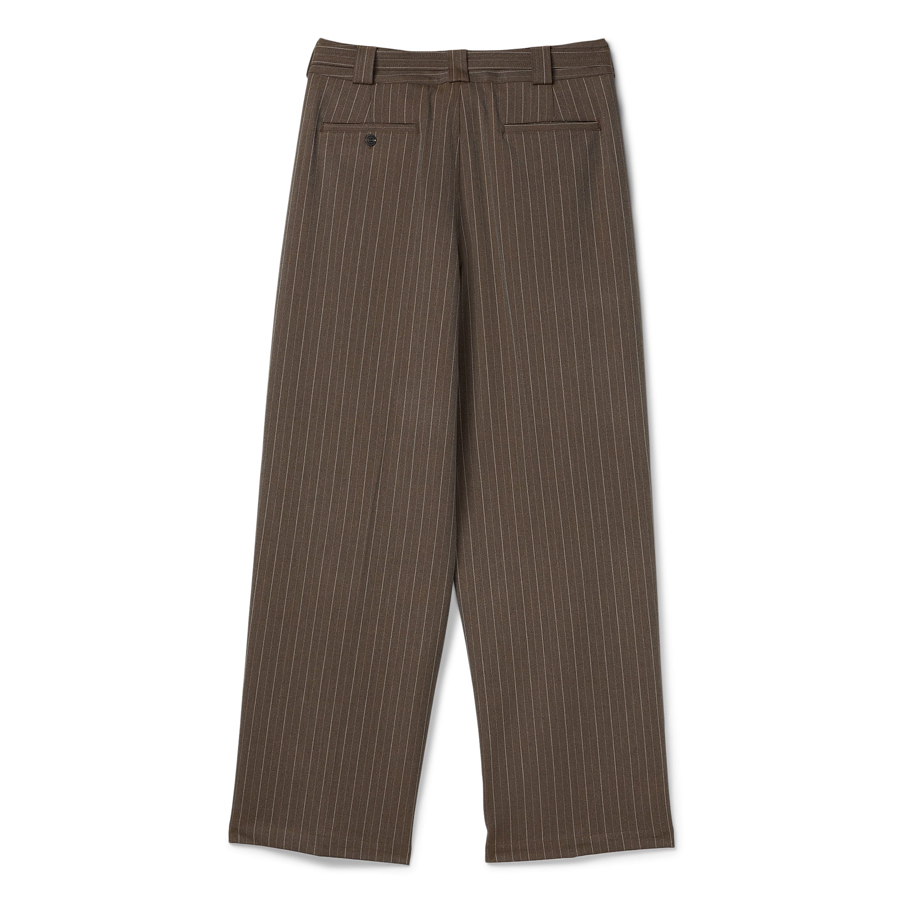Beach Brains Limit Trouser (Brown pinstripe)