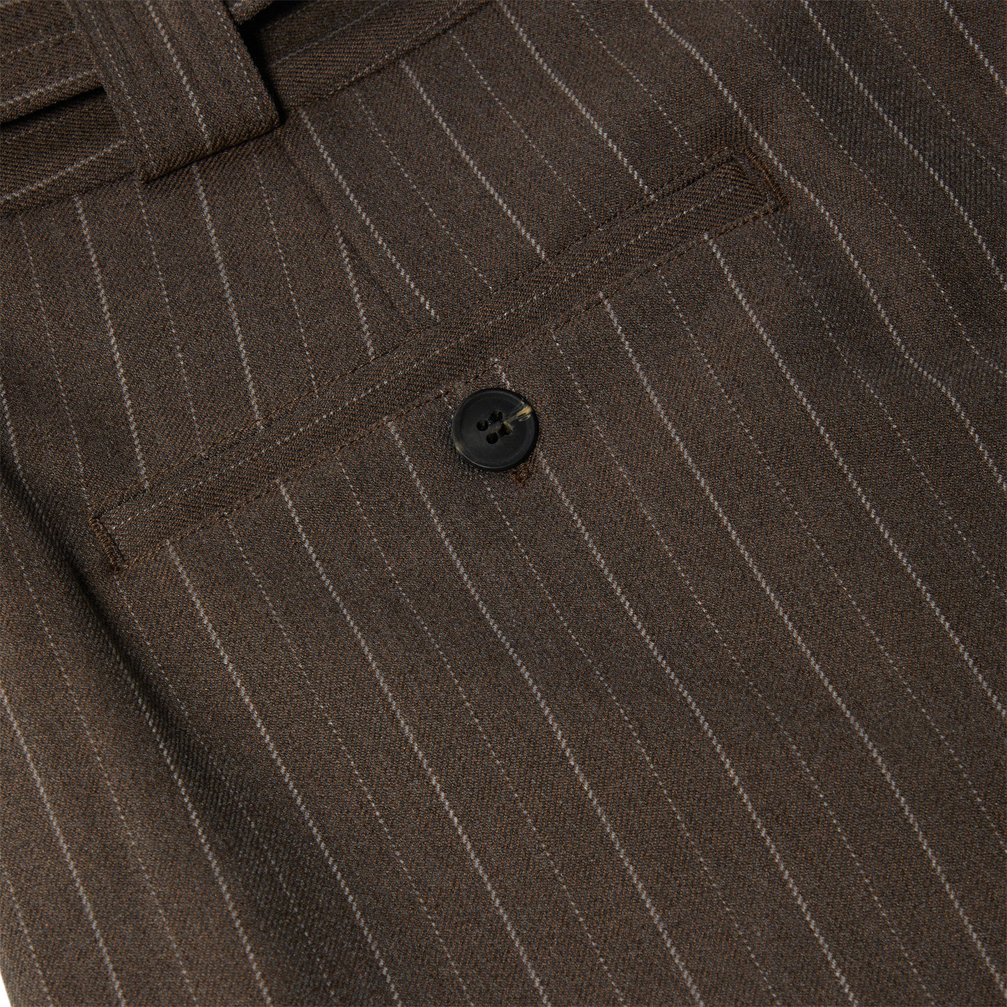 Beach Brains Limit Trouser (Brown pinstripe)