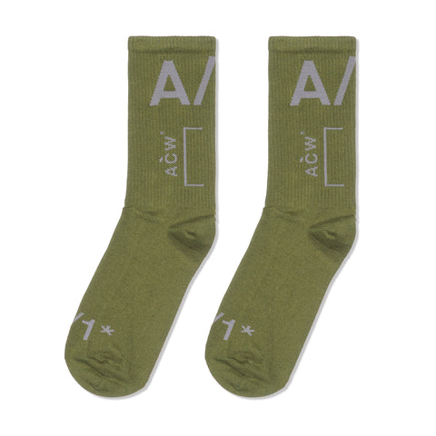 A-COLD-WALL A/1 SOCK (Military Green)