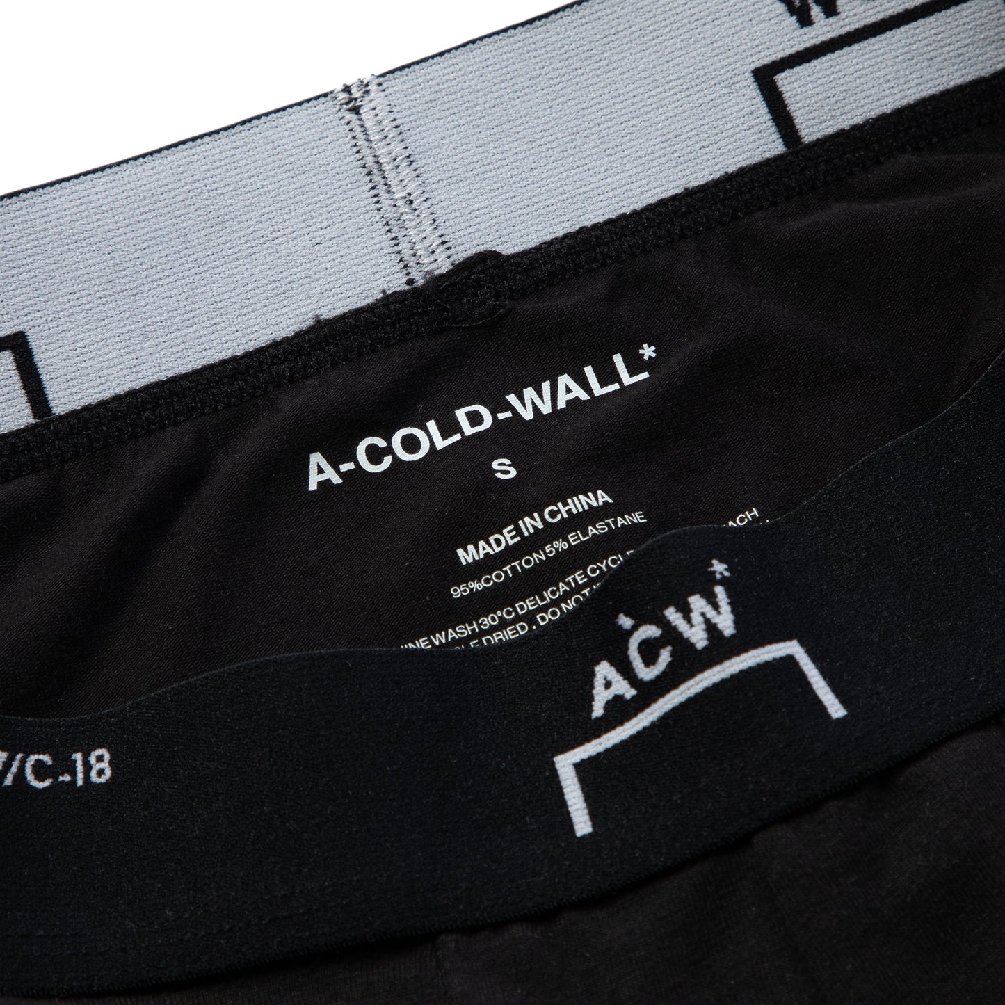 A-COLD-WALL Boxer Shorts (Black)