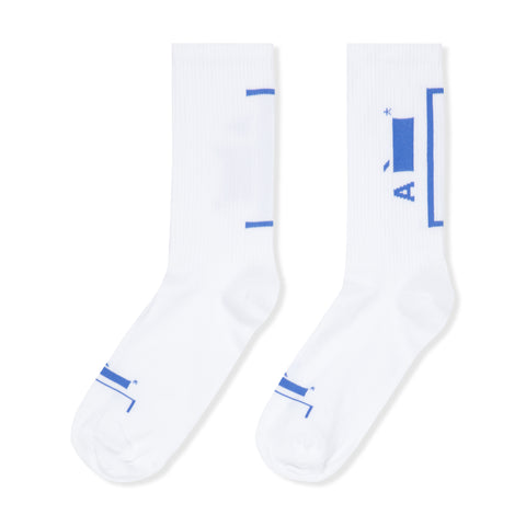 A-COLD-WALL  Bracket Sock (White)