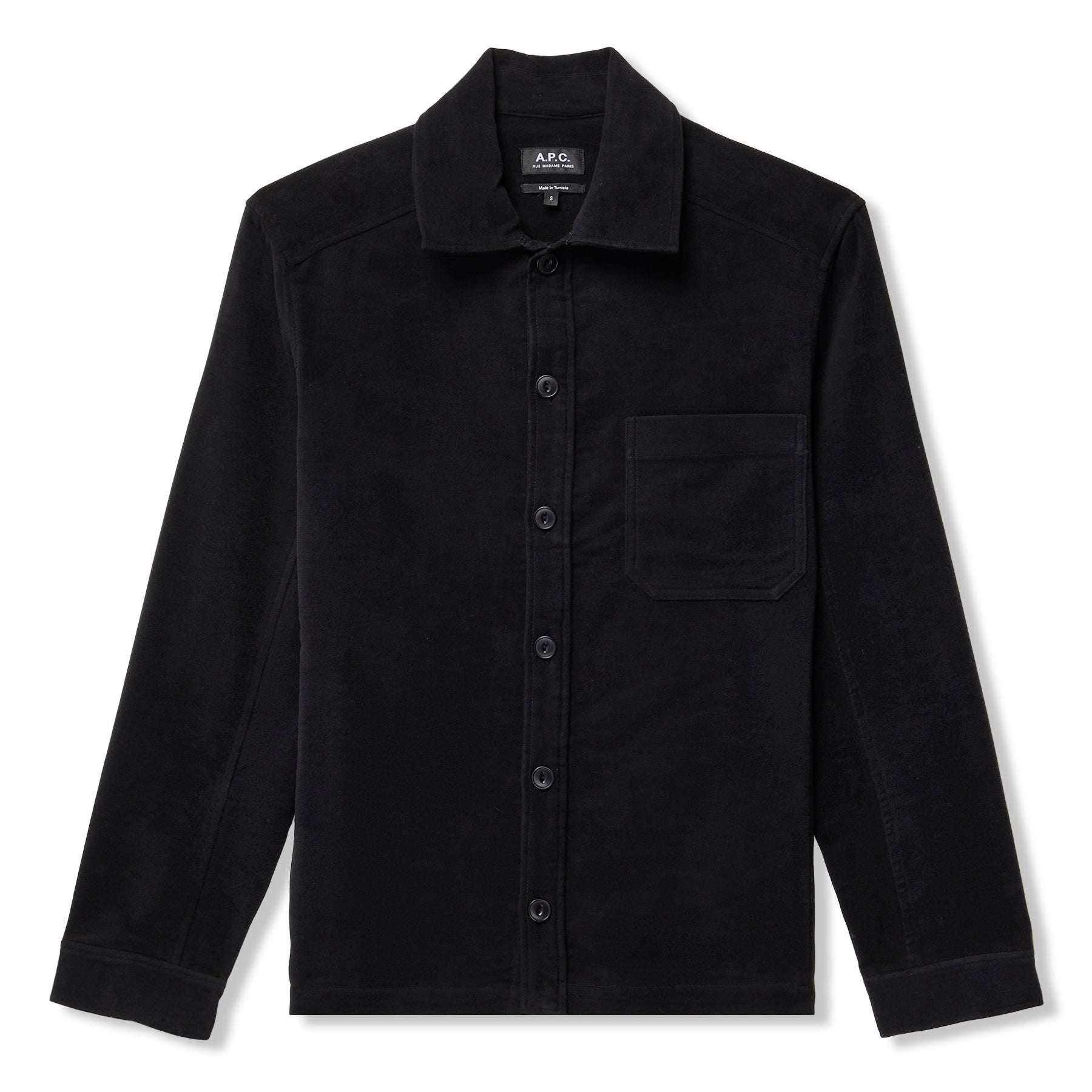 A.P.C. Adrien Shirt (Black) – Concepts