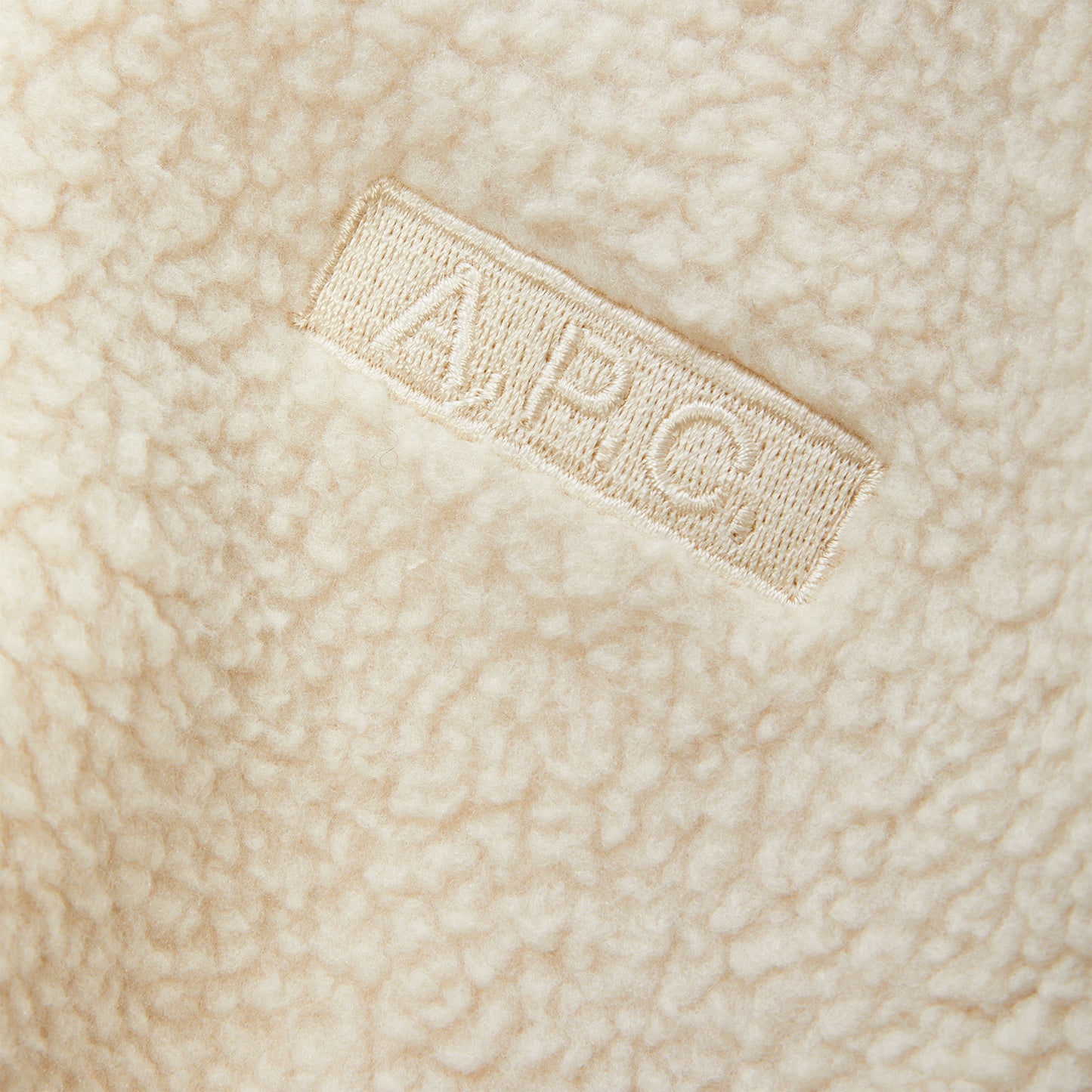A.P.C. Polar fleece Sweatshirt (White)