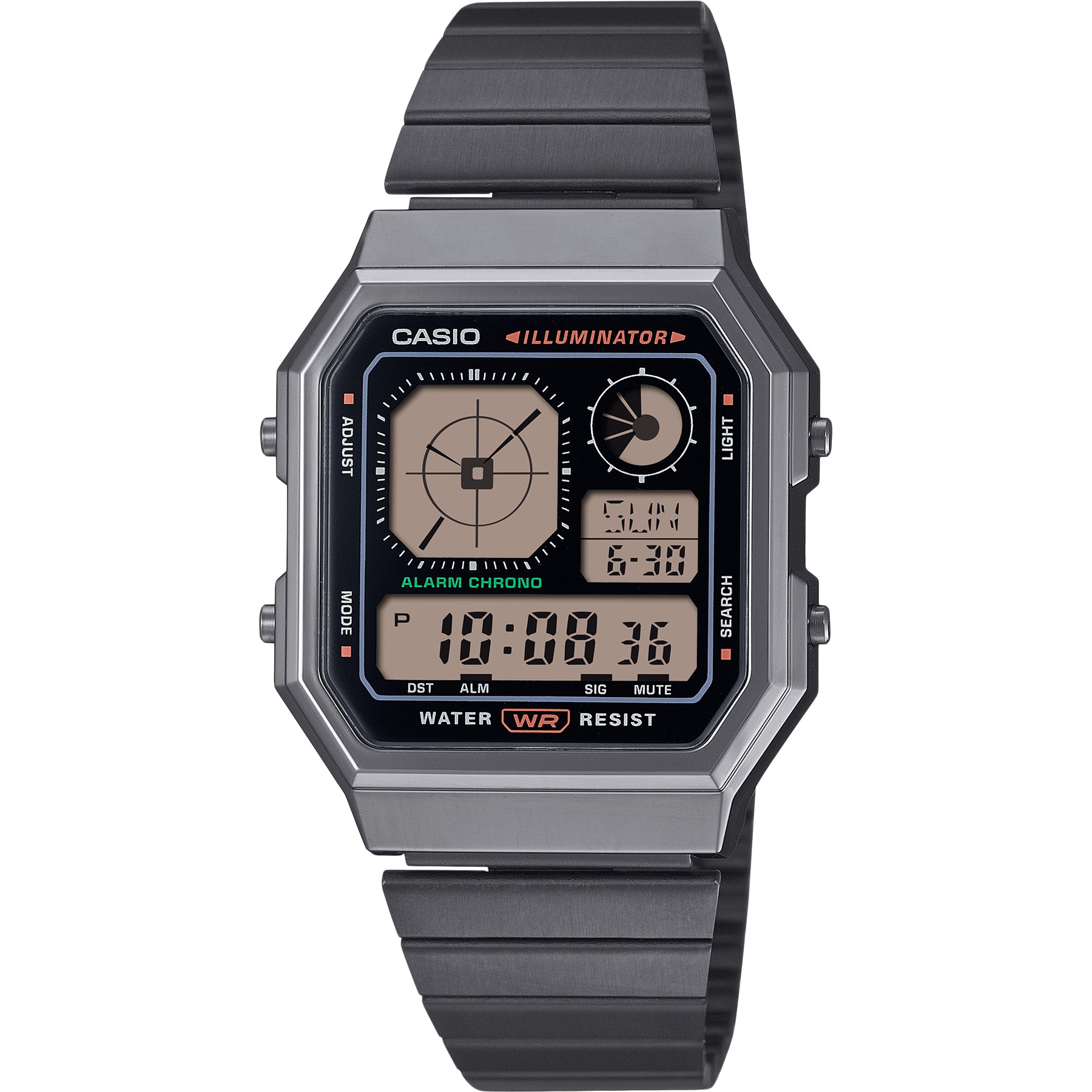 Casio Vintage Digi Metal (Gunmetal)