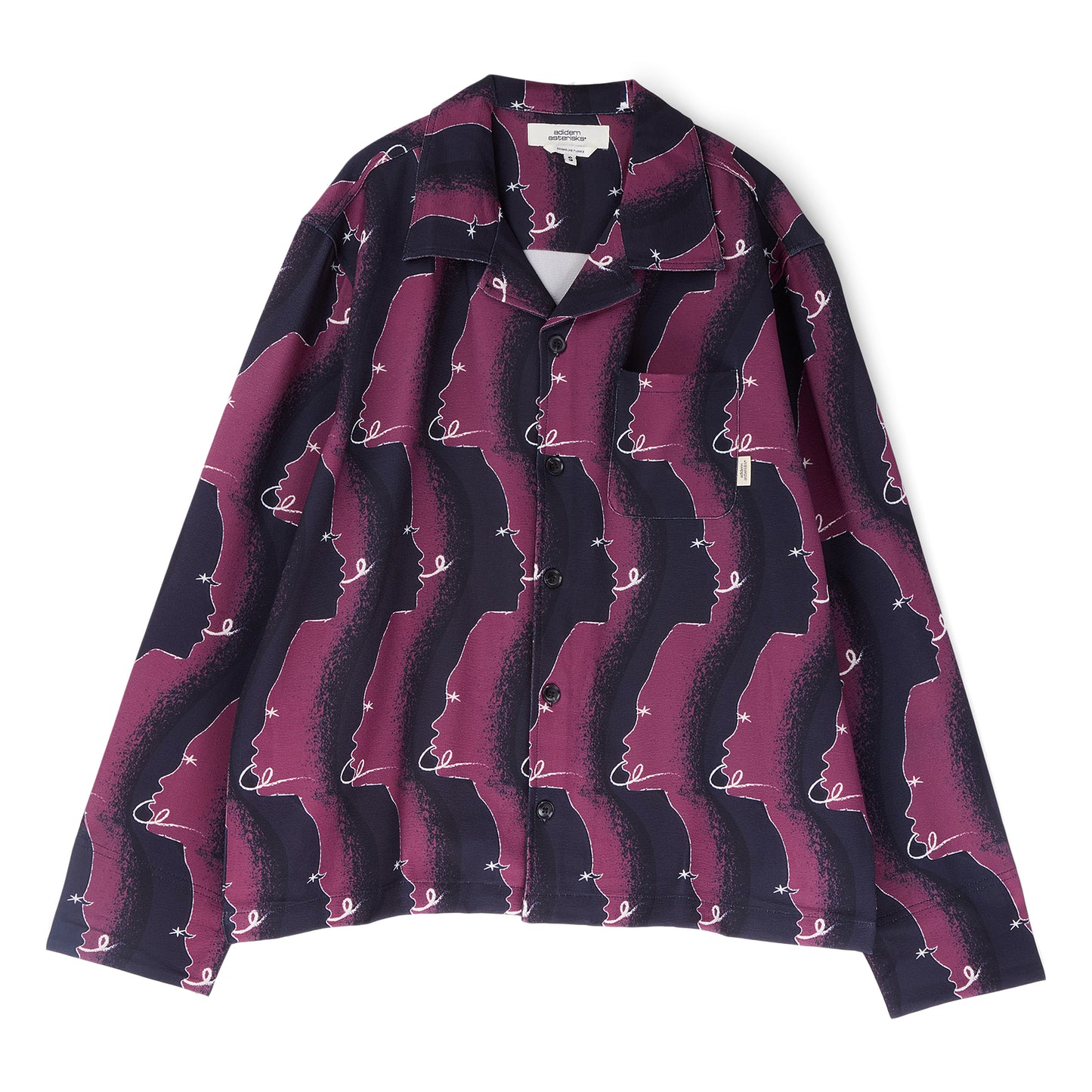 Adidem Asterisks Faces Evening Shirt (Dark)