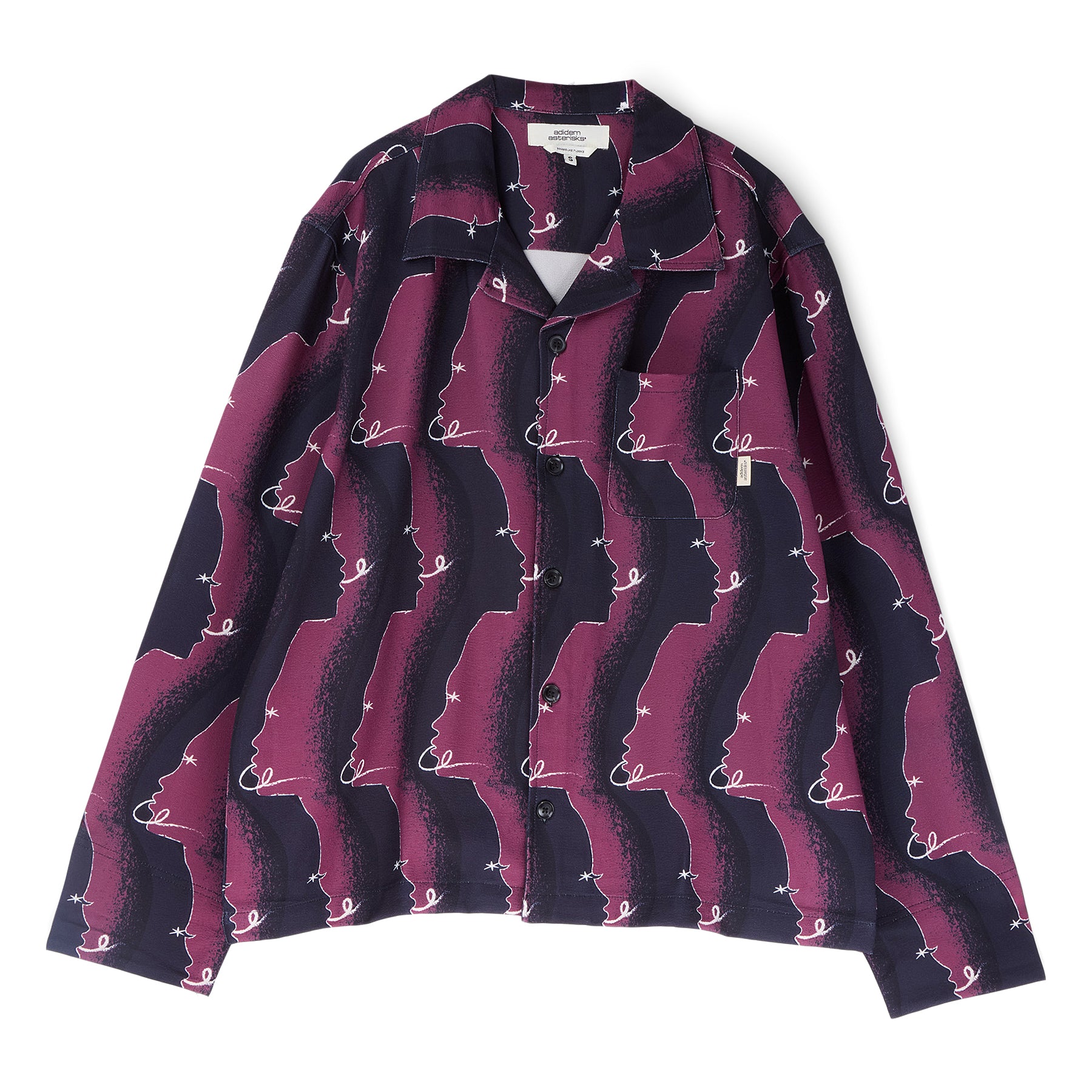 Adidem Asterisks Faces Evening Shirt (Dark)
