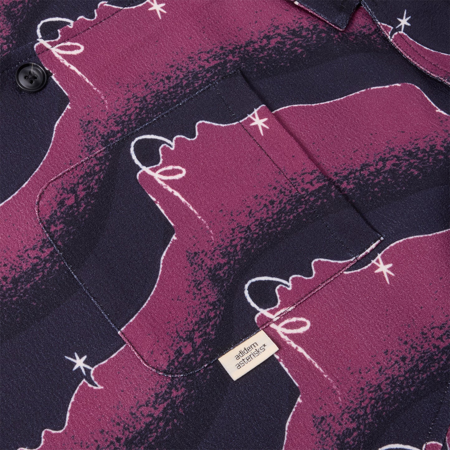 Adidem Asterisks Faces Evening Shirt (Dark)