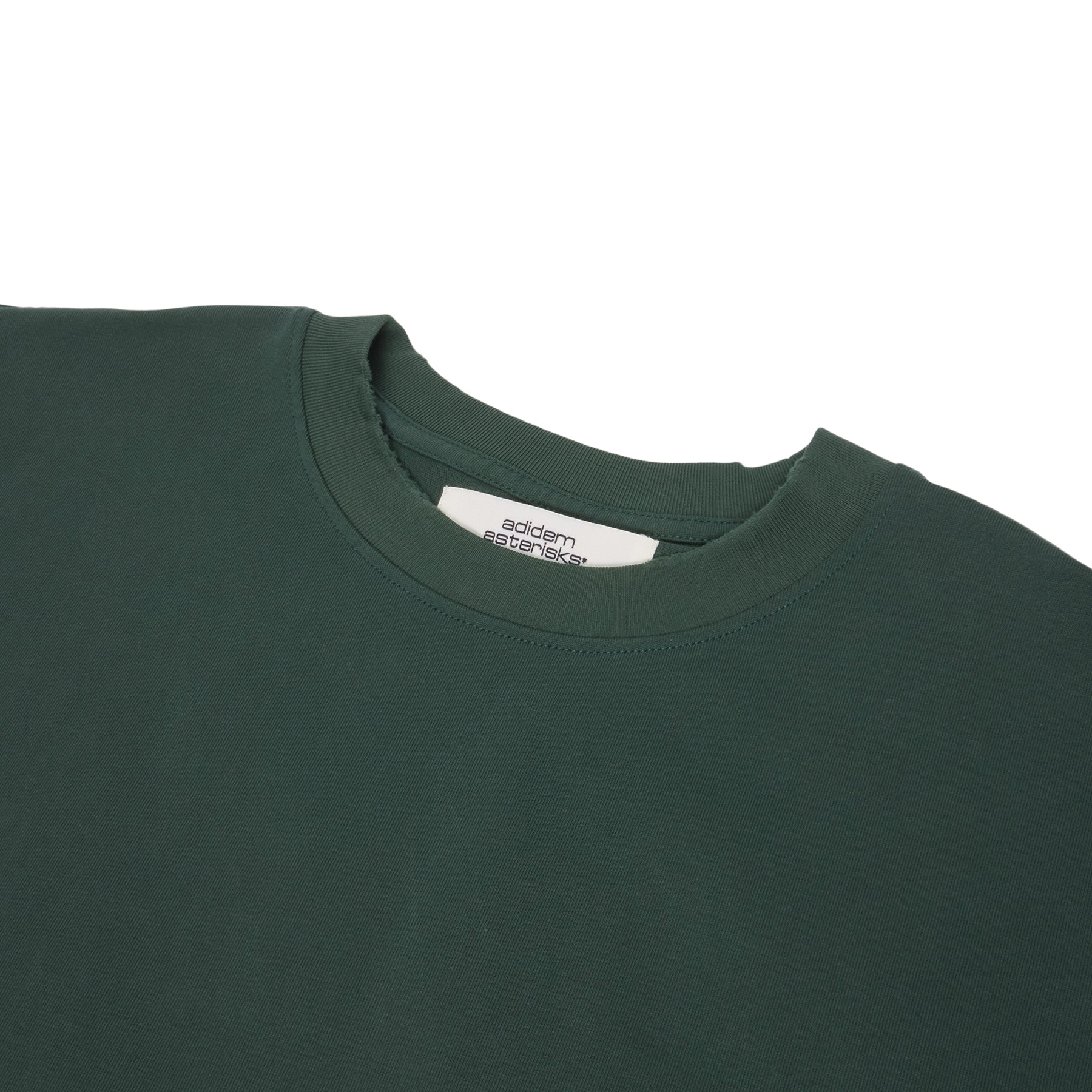 Adidem Asterisks Chainstitch Script Tee (Green)