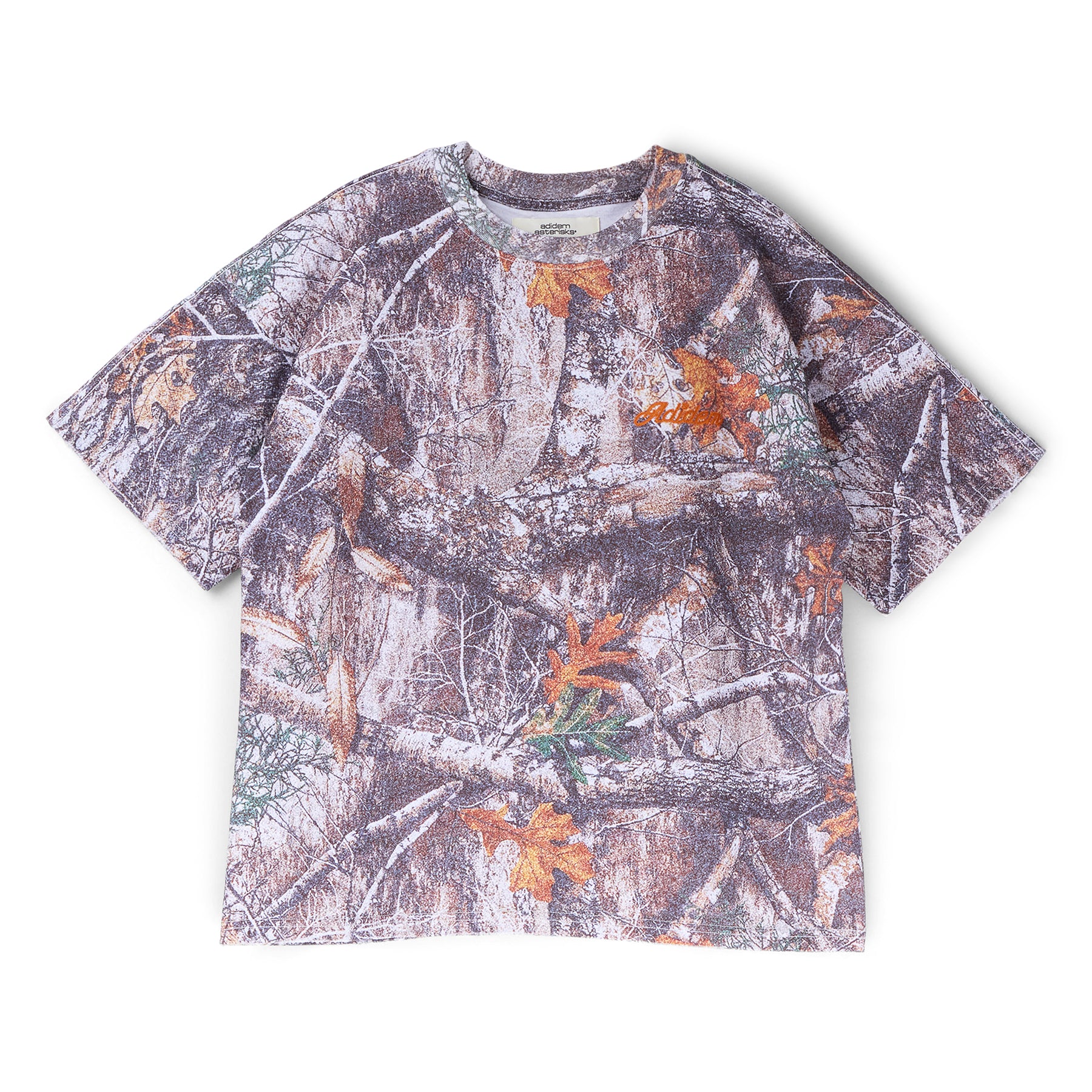 Adidem Asterisks Chainstitch Script Tee (Camo)
