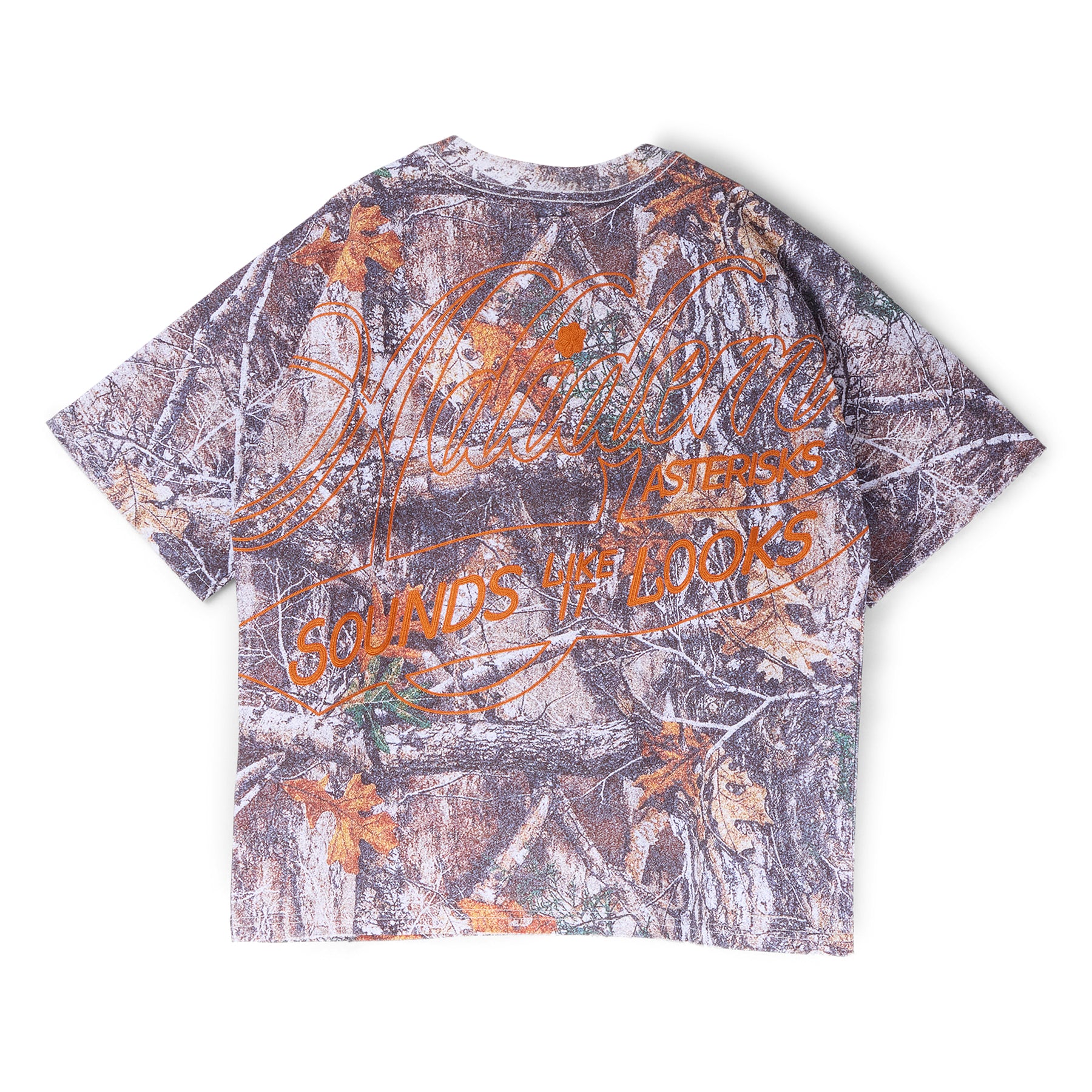 Adidem Asterisks Chainstitch Script Tee (Camo)
