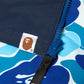A Bathing Ape ABC Camo Reversible Down Vest (Blue)
