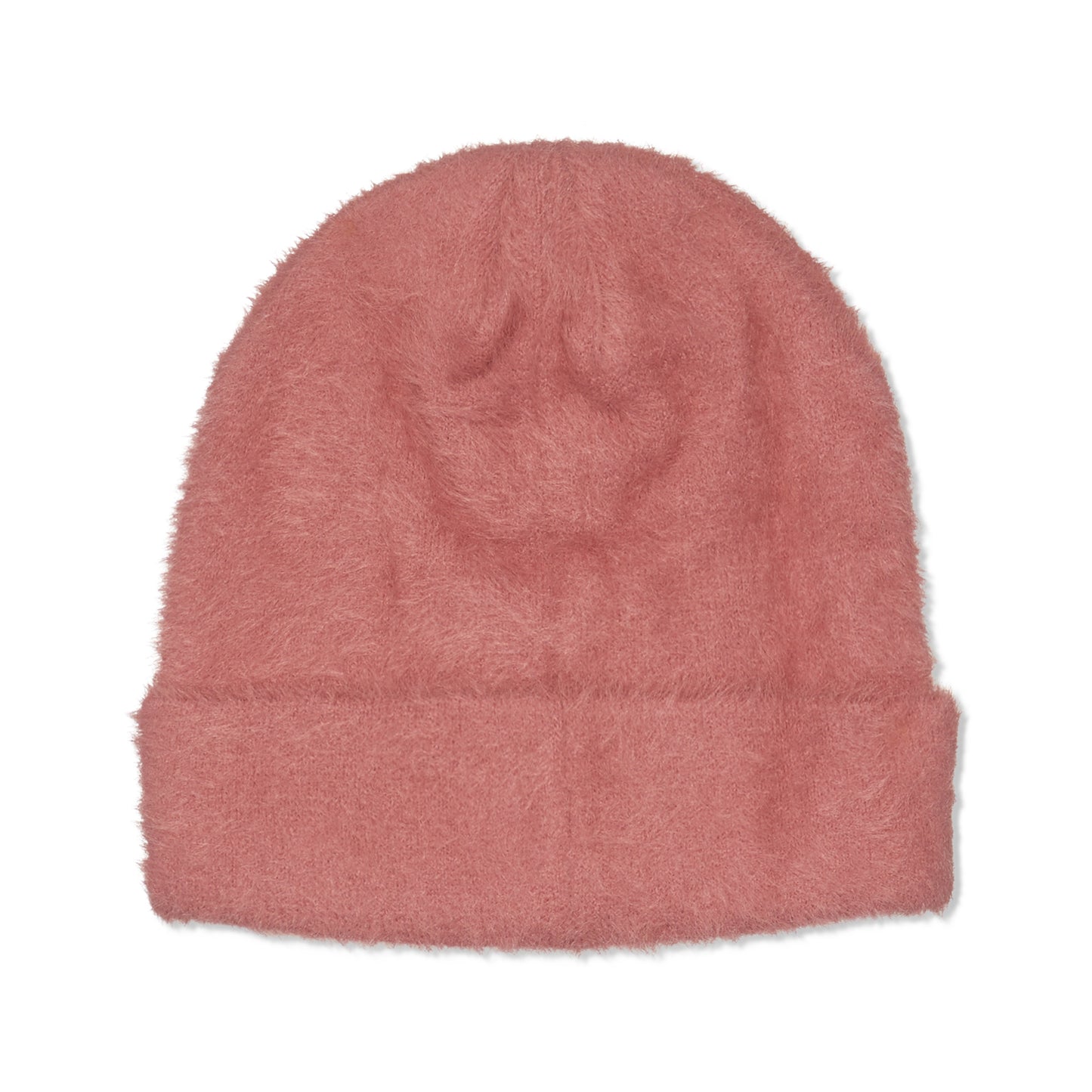 A Bathing Ape Head One Point Shaggy Knit Cap (Pink)