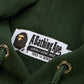 A Bathing Ape College Graphic Pullover Hoodie (Green)