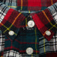 A Bathing Ape Kids Crazy Check Flannel Shirt (Red)
