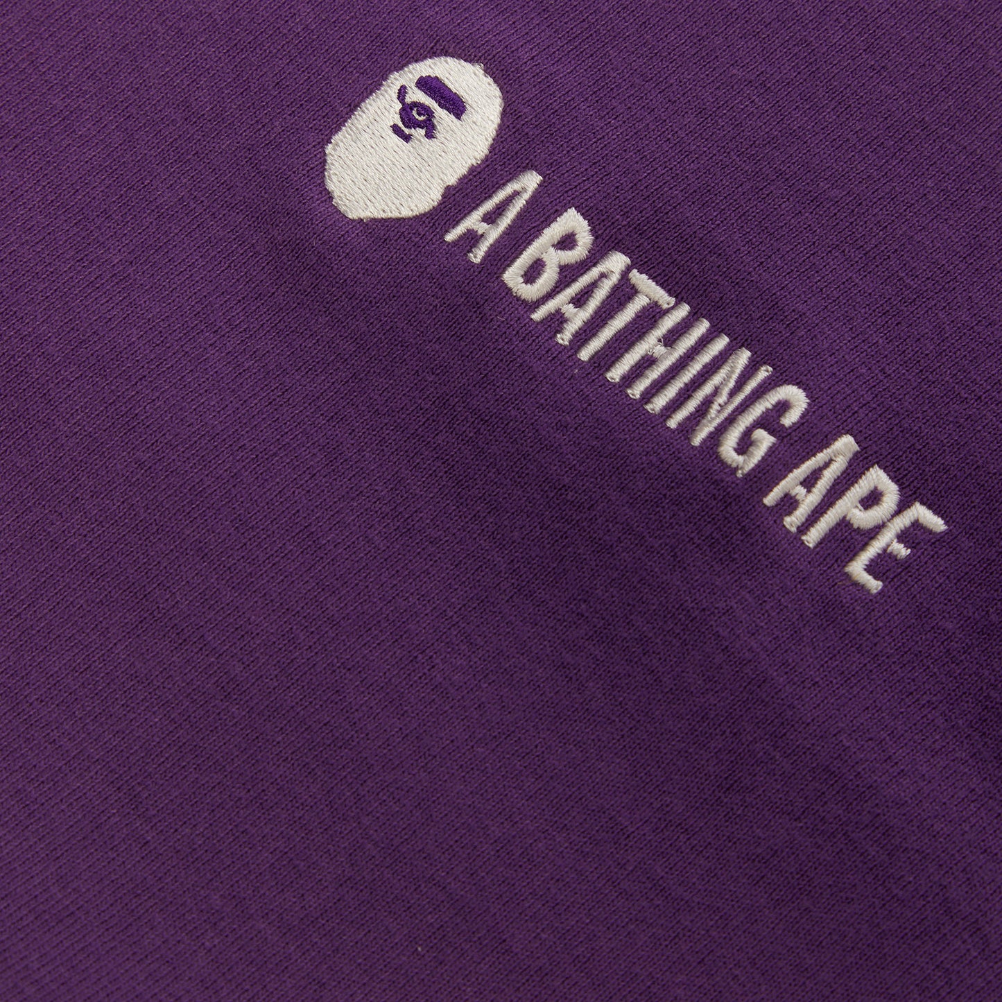 A Bathing Ape Small Logo Tee (Purple)