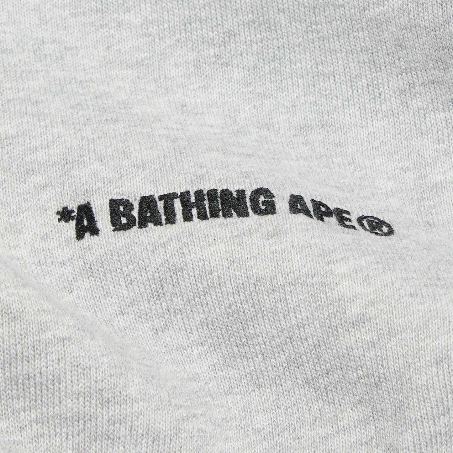 A Bathing Ape Metal One Point Full Zip (Grey)