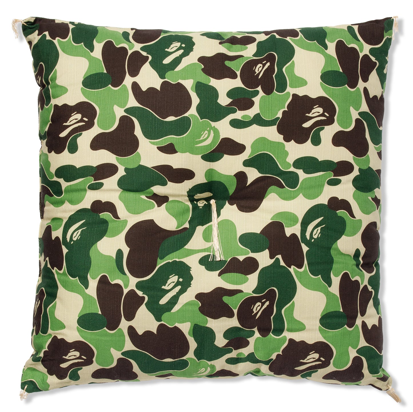 A Bathing Ape ABC Camo Japanese Cushion (Green)