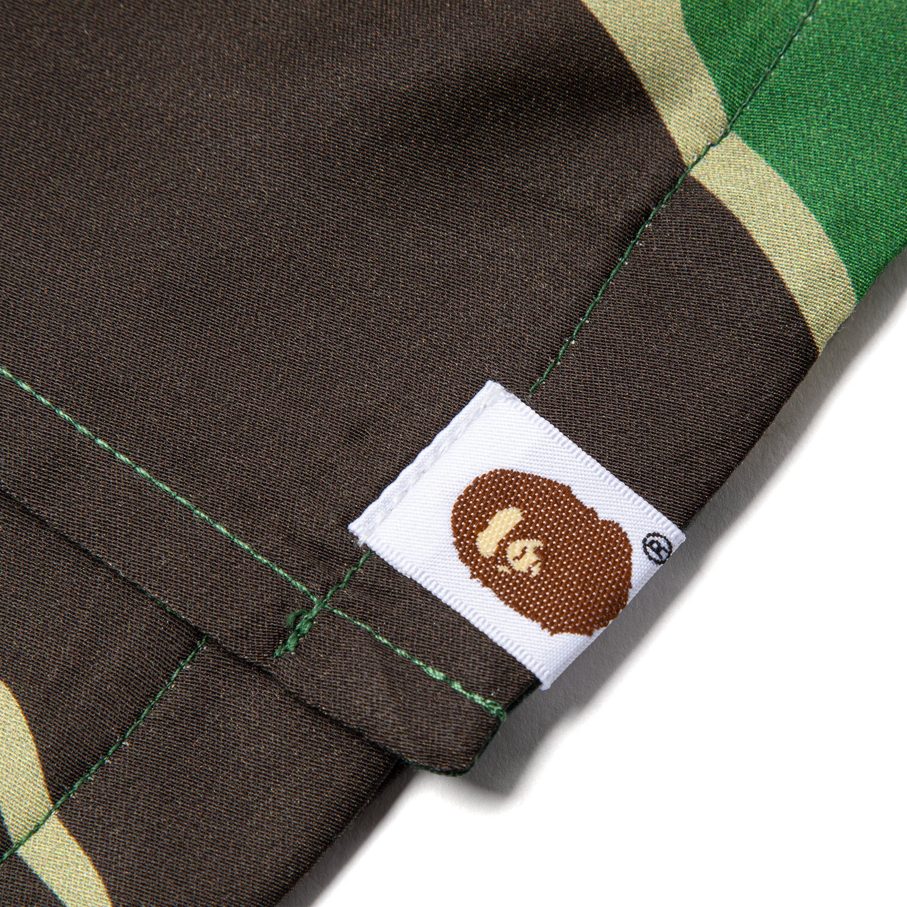 A Bathing Ape ABC Camo Open Collar Shirt (Green) – CNCPTS
