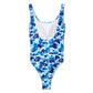 A Bathing Ape ABC Camo Swimwear (Blue)