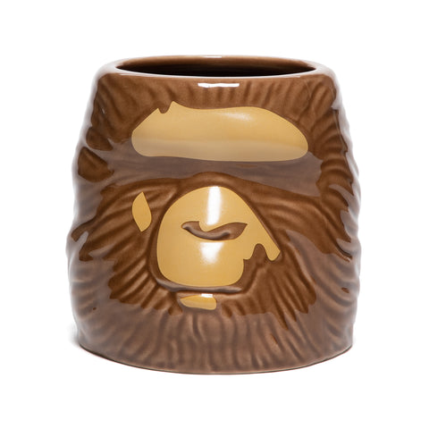 A Bathing Ape Head Mug (Brown)