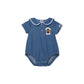 A Bathing Ape Baby Milo STA Jersey Denim Sailor Collar (Blue)