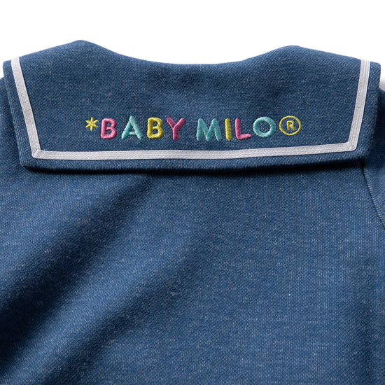 A Bathing Ape Baby Milo STA Jersey Denim Sailor Collar (Blue)
