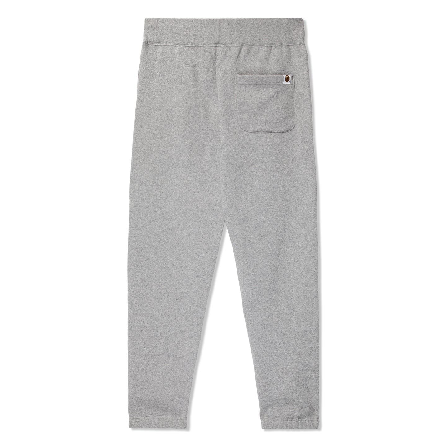 A Bathing Ape College Wide Fit Sweatpants (Gray)