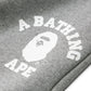 A Bathing Ape College Wide Fit Sweatpants (Gray)