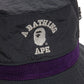 A Bathing Ape Color Blocking Bucket Hat (Black)
