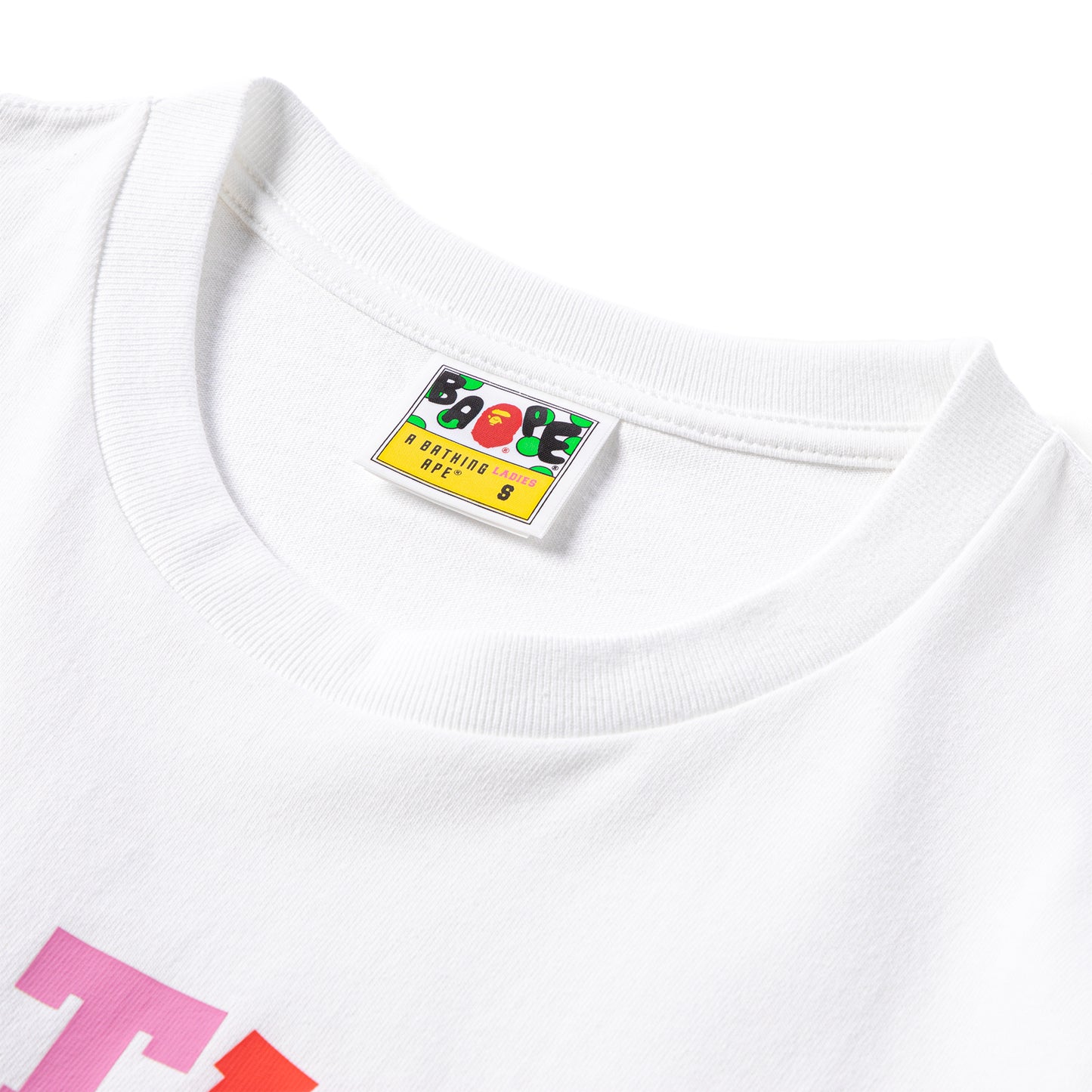 A Bathing Ape Colors College Tee (White)