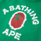 A Bathing Ape Kids Brush College Tee (GREEN)