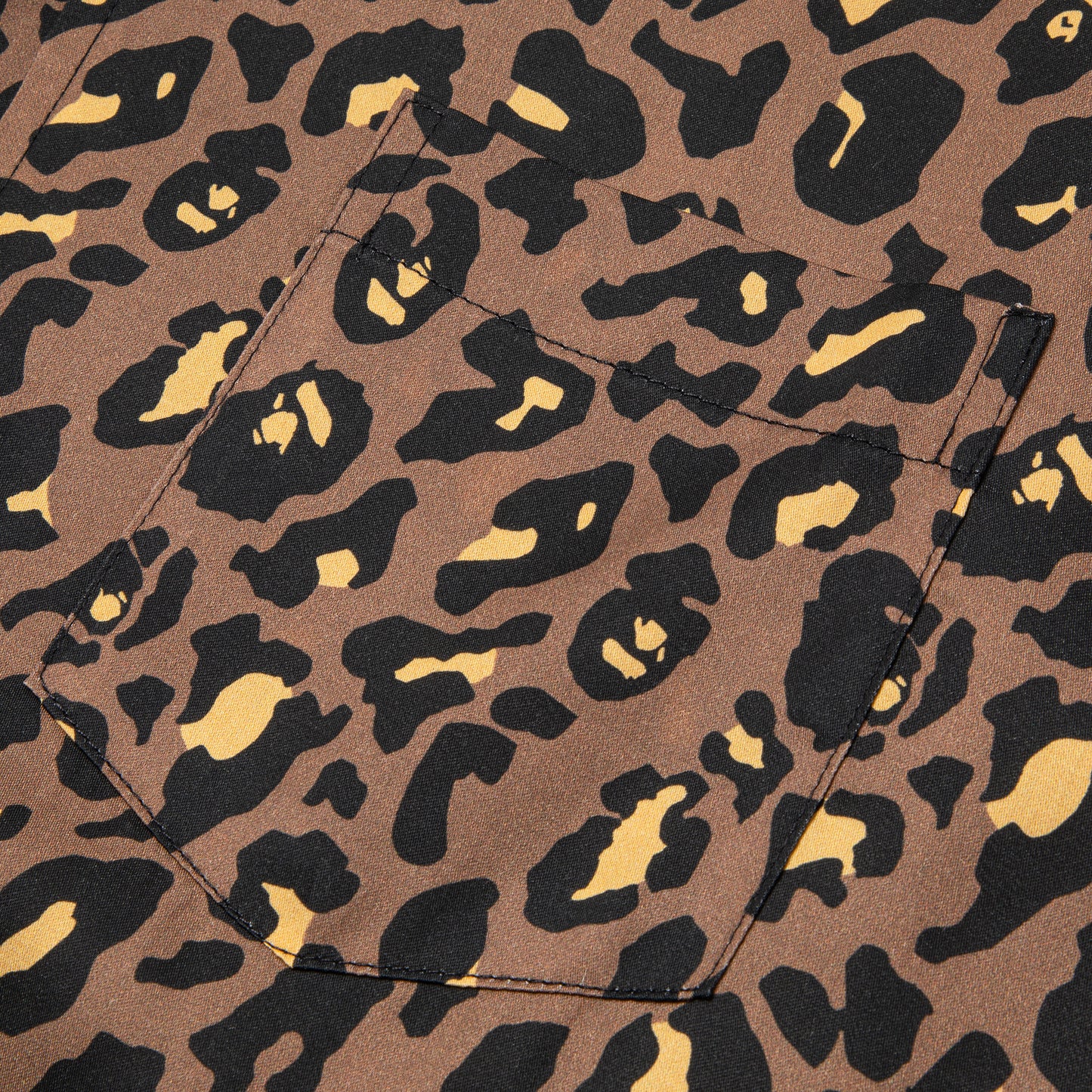 A Bathing Ape Leopard Open Collar Shirt (Yellow) – Concepts