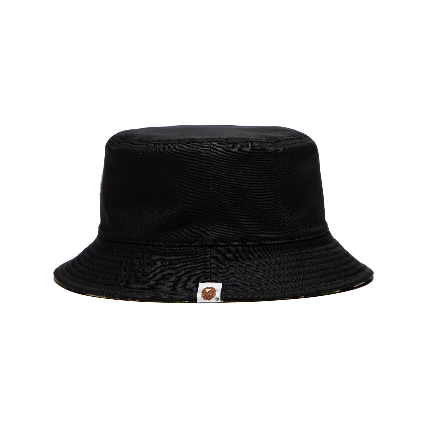 A Bathing Ape One Point Reversible Hat (Black)