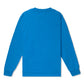A Bathing Ape Overdye College Relaxed Fit Long Sleeve Tee (Blue)