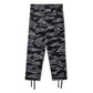 A Bathing Ape Tiger Camo Relaxed Fit Military Pants (Black)