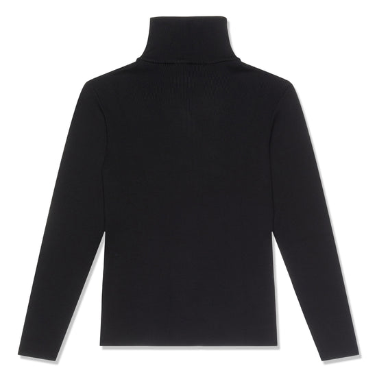 1017 ALYX 9SM Long Sleeve Knitted Polo (Black)