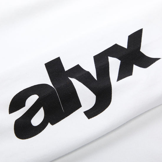 1017 ALYX 9SM Logo Long Sleeve Tee (White)