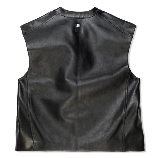 1017 ALYX 9SM Leather Logo Racer Vest (Black)