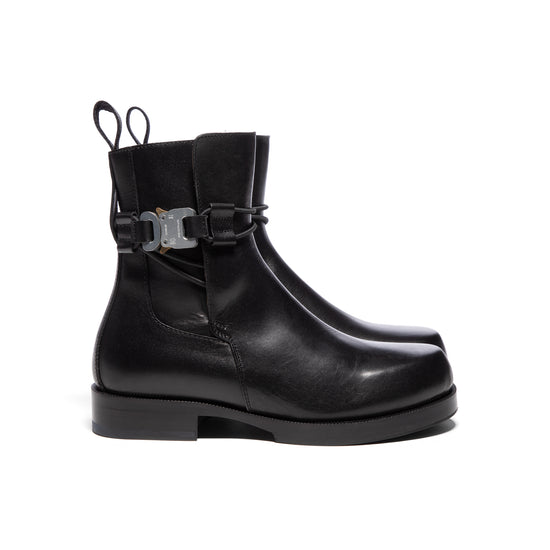 1017 ALYX 9SM Low Buckle Boot with Leather (Black)